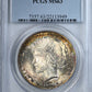 1922 Peace Dollar $1 PCGS MS63 - TONED!