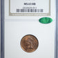 1906 Indian Head Cent 1C NGC MS63RB CAC