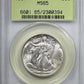 1937 Walking Liberty Half Dollar 50C PCGS MS65 OGH