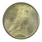 1925 Peace Dollar $1 CAC MS64