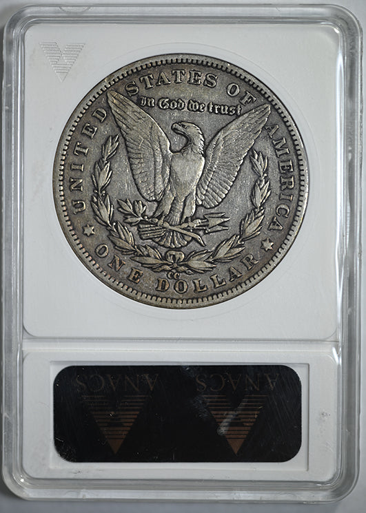 1890-CC Morgan Dollar $1 ANACS Soapbox VF30