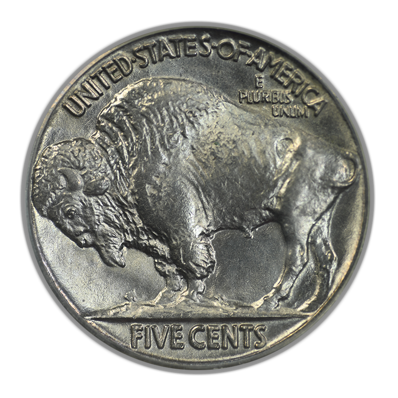 1937 Buffalo Nickel 5C PCGS MS65 CAC OGH