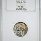 1950-D Jefferson Nickel 5C NGC Fatty MS66