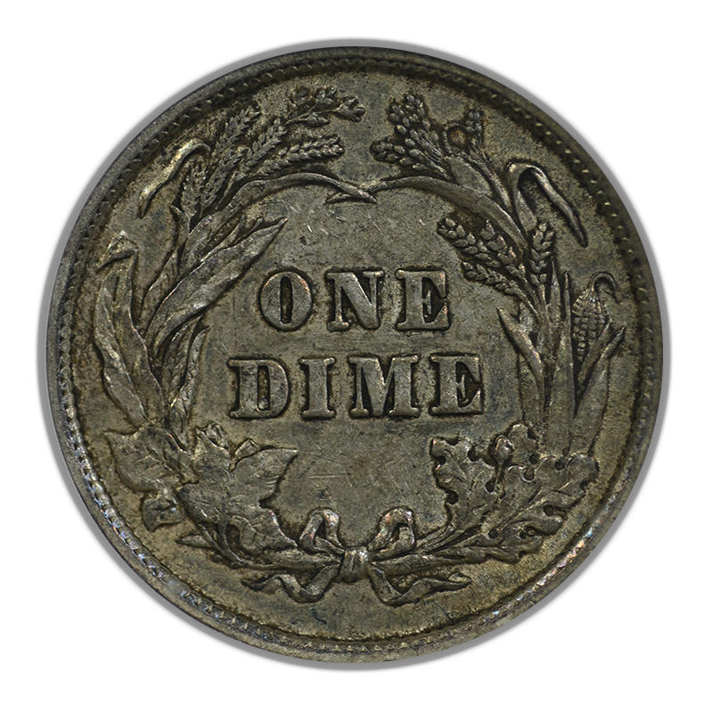 1894 Barber Dime 10C ANACS Soapbox XF40