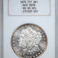 1878 7TF Morgan Dollar $1 NGC Fatty MS63DPL - Deep Mirror Prooflike