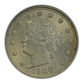 1900 Liberty V-Nickel 5C ANACS Soapbox MS64