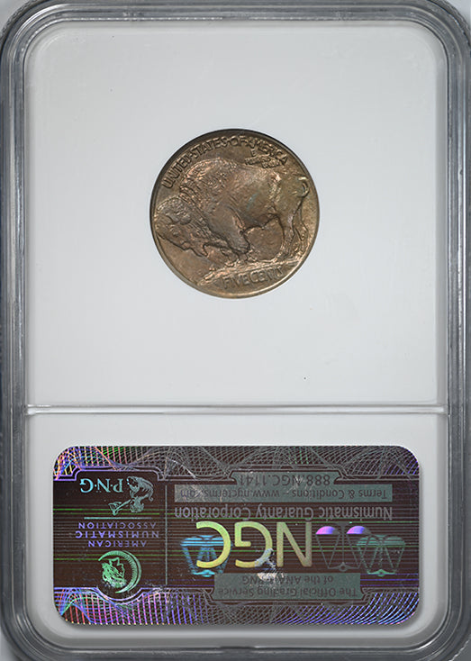 1913 Type 1 Buffalo Nickel 5C NGC MS63