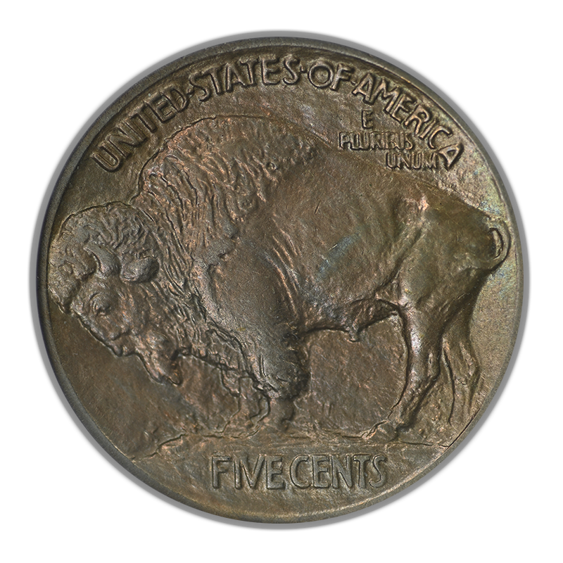 1913 Type 1 Buffalo Nickel 5C NGC MS63