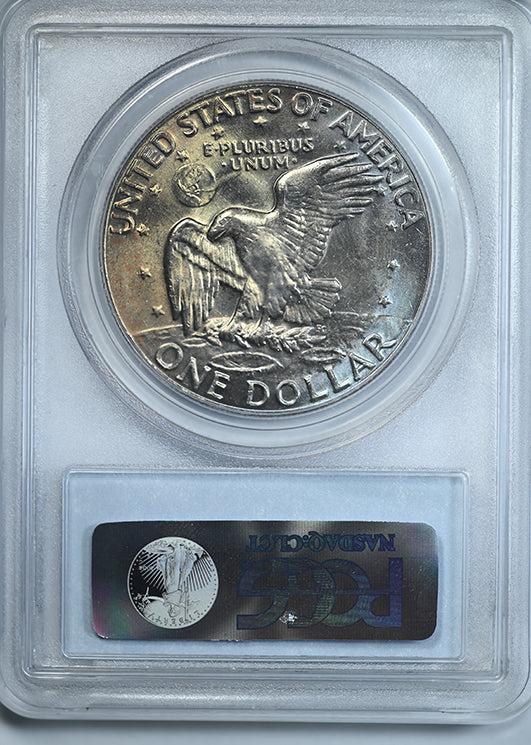 1974-D Clad Eisenhower Ike Dollar $1 PCGS MS65 CAC - TONED!