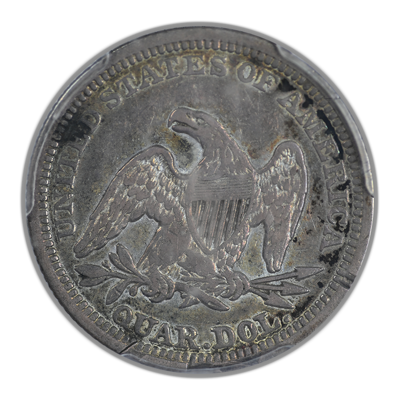 1856 Liberty Seated Quarter 25C PCGS VF20