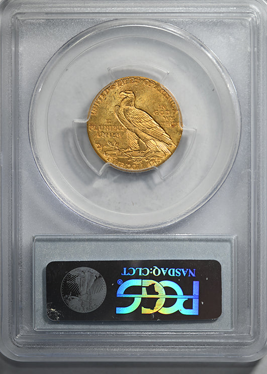 1911 Indian Head Gold Half Eagle $5 PCGS MS63 CAC Reverse Slab