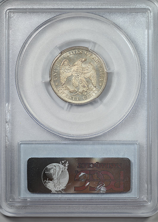 1876 Twenty Cent Piece 20C PCGS MS63