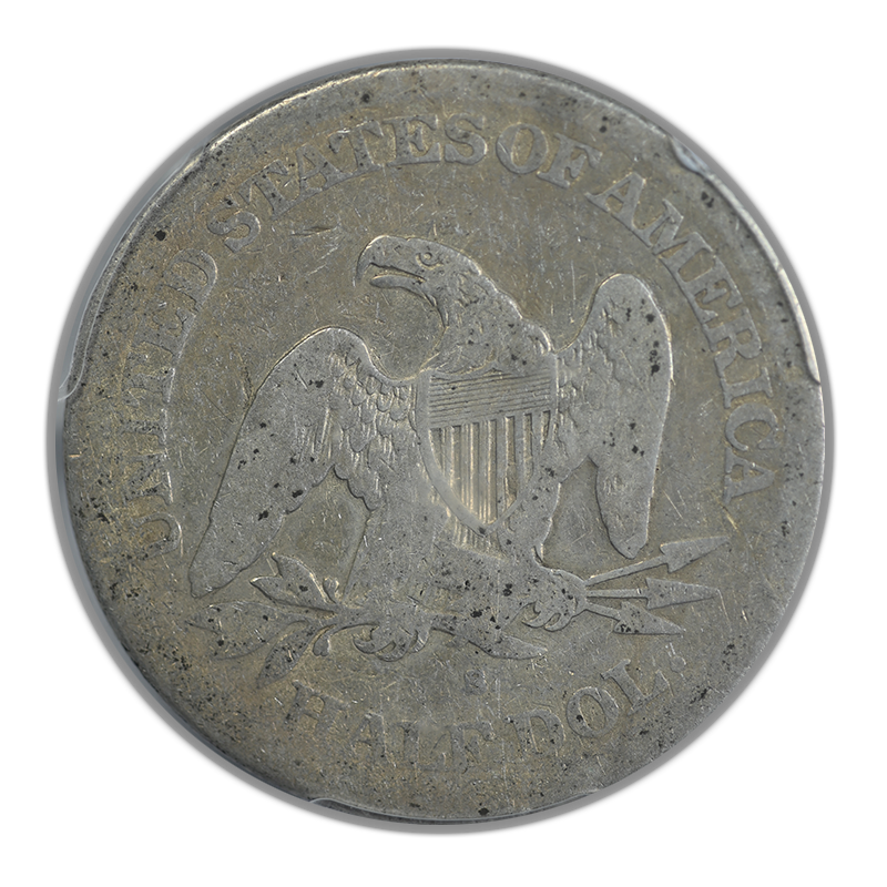 1866-S Liberty Seated Half Dollar 50C PCGS G04 - No Motto Reverse