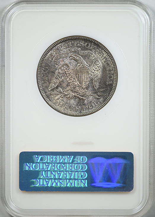 1875-S Liberty Seated Half Dollar 50C NGC Fatty MS63 CAC