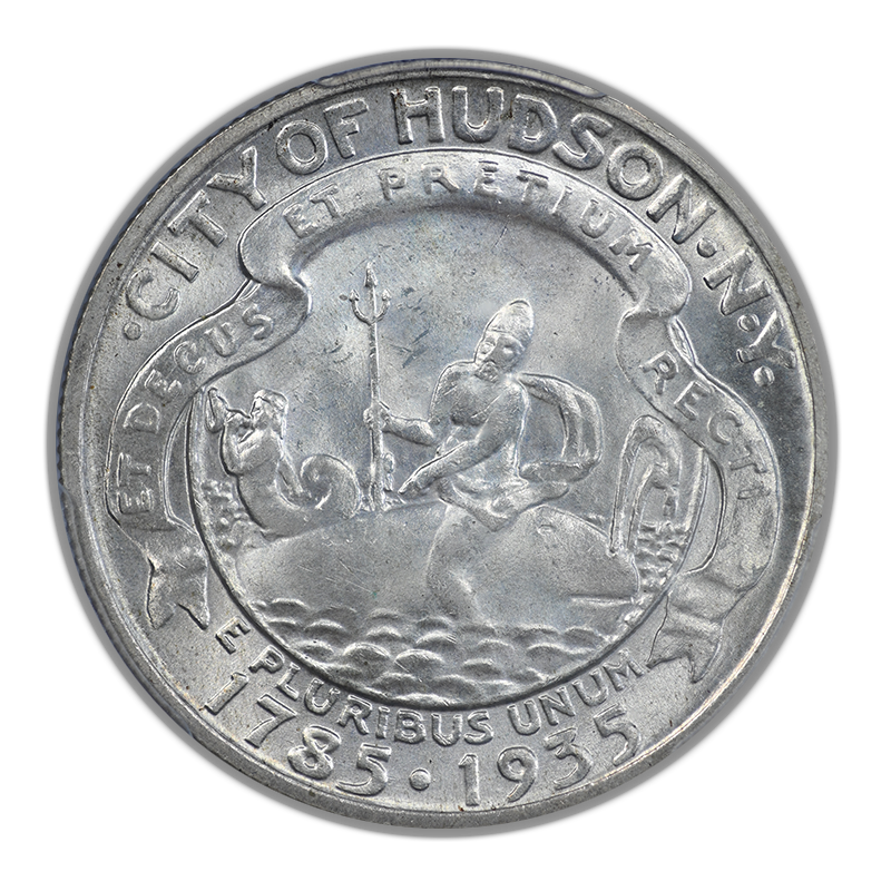 1935 Hudson Classic Commemorative Half Dollar 50C PCGS MS64