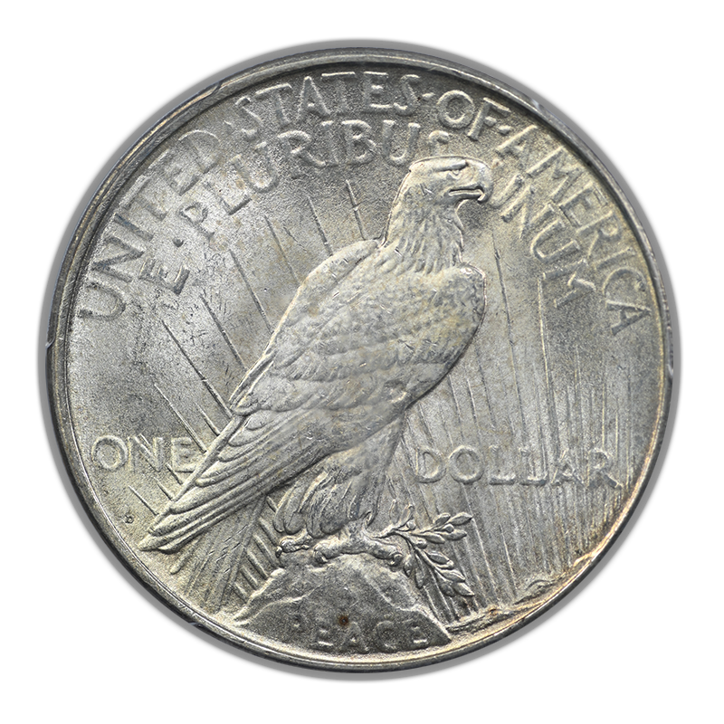 1923-D Peace Dollar $1 PCGS MS64