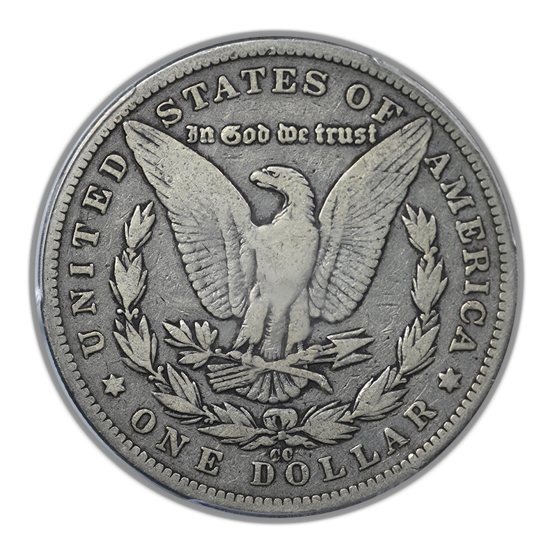 1891-CC Morgan Dollar $1 PCGS F15