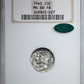 1940 Mercury Dime 10C NGC Fatty MS66FB CAC - Full Bands
