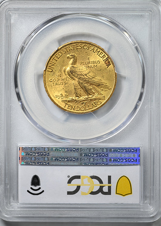1908 Indian Head Gold Eagle $10 PCGS MS63 - Motto