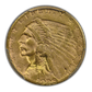 1925-D Indian Head Gold Quarter Eagle $2.50 PCGS MS63 CAC