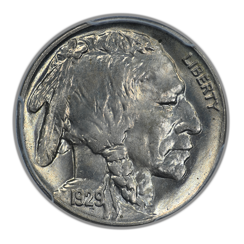 1929-S Buffalo Nickel 5C PCGS MS66 CAC