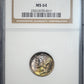 1928-S Mercury Dime 10C NGC MS64