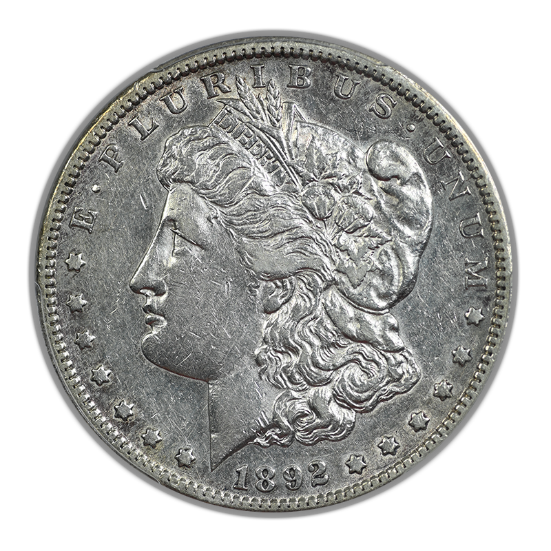 1892-S Morgan Dollar $1 PCGS XF45