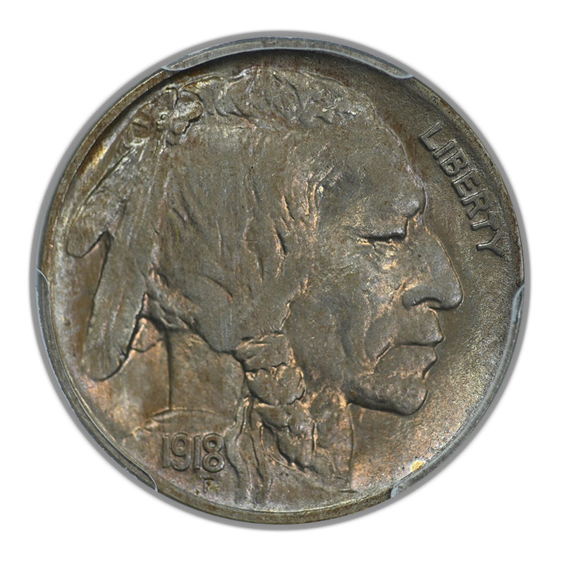 1918 Buffalo Nickel 5C PCGS MS65