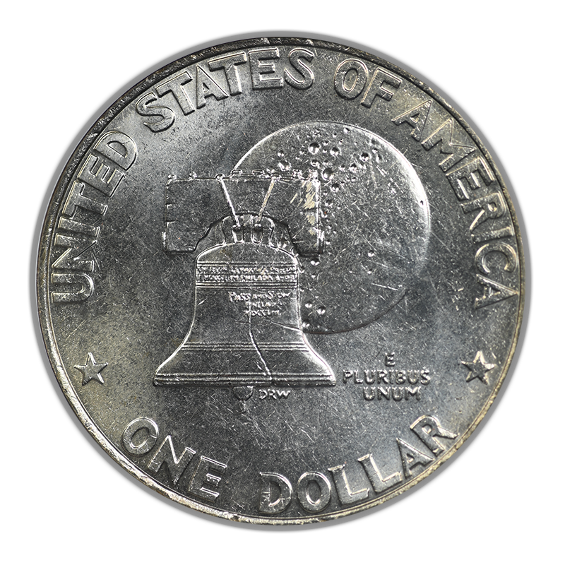 1976 Type 1 Clad Eisenhower Ike Dollar $1 NGC MS64 CAC