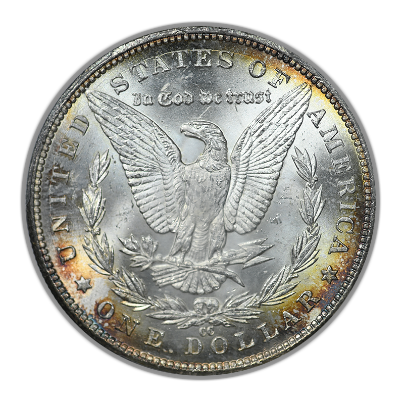 1885-CC Morgan Dollar $1 PCGS MS66