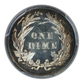 1896 Proof Barber Dime 10C PCGS PR65CAM Cameo - TONED!