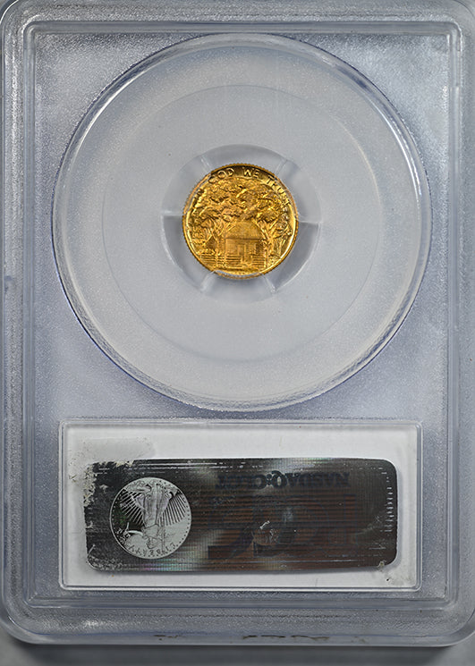 1922 Grant with Star Classic Commemorative Gold Dollar G$1 PCGS MS64