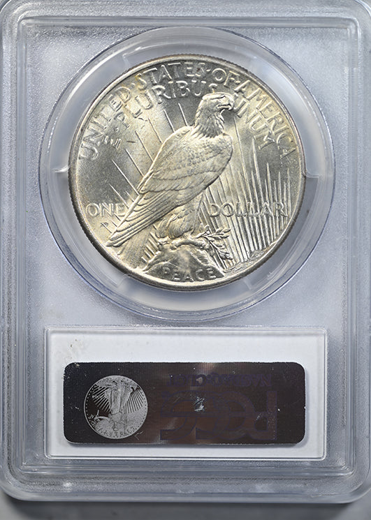 1925 Peace Dollar $1 PCGS MS66 CAC