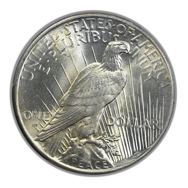 1925 Peace Dollar $1 PCGS MS66 CAC
