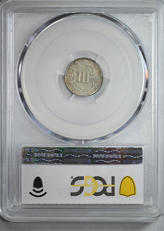 1851-O Three Cent Silver Piece 3CS PCGS MS63