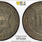 1851-O Three Cent Silver Piece 3CS PCGS MS63