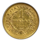 1853 Type 1 Liberty Head Gold Dollar G$1 ANACS Soapbox AU53