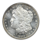 1880-S Morgan Dollar $1 ANACS Soapbox MS64