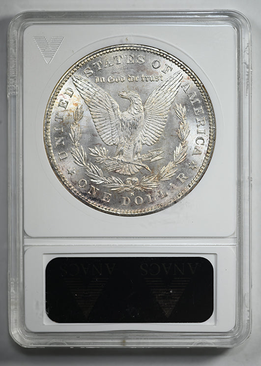 1880-S Morgan Dollar $1 ANACS Soapbox MS64