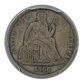 1866-S Liberty Seated Dime 10C PCGS F15
