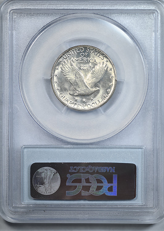 1926-D Standing Liberty Quarter 25C PCGS MS64+