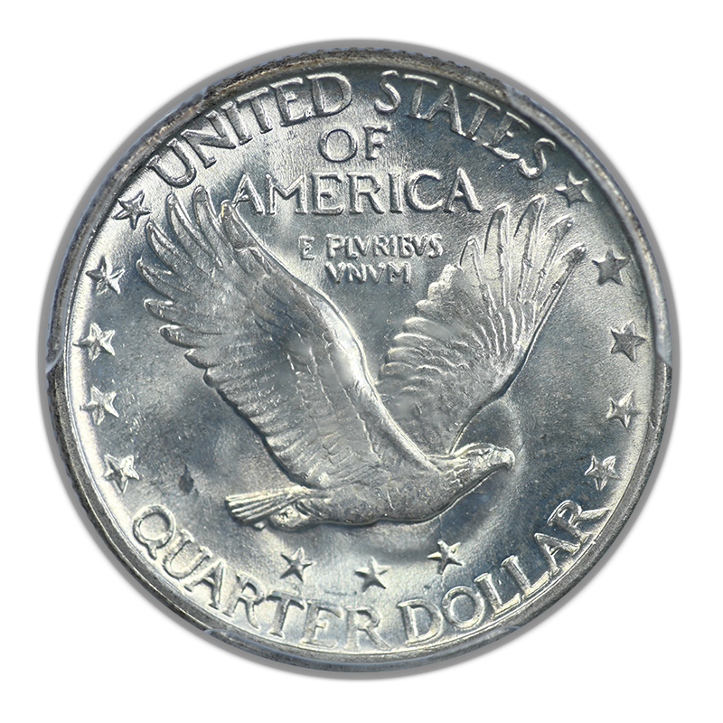 1926-D Standing Liberty Quarter 25C PCGS MS64+
