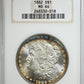 1882 Morgan Dollar $1 NGC Fatty MS64 - TONED!