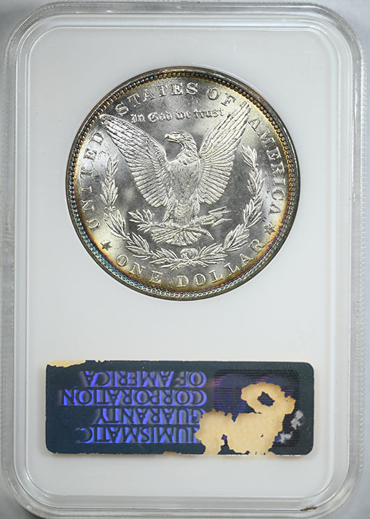 1882 Morgan Dollar $1 NGC Fatty MS64 - TONED!