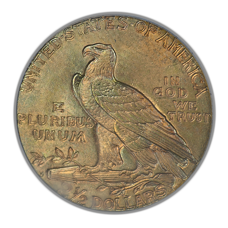 1925-D Indian Head Gold Quarter Eagle $2.50 PCGS MS65 - NICE COLOR!