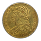 1809/8 Capped Bust Gold Half Eagle $5 PCGS Genuine AU Details