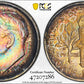 1964 Roosevelt Dime 10C PCGS MS65 - RAINBOW TONED! Trueview