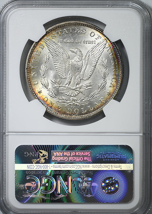 1882-CC Morgan Dollar $1 NGC MS64 - TONED!
