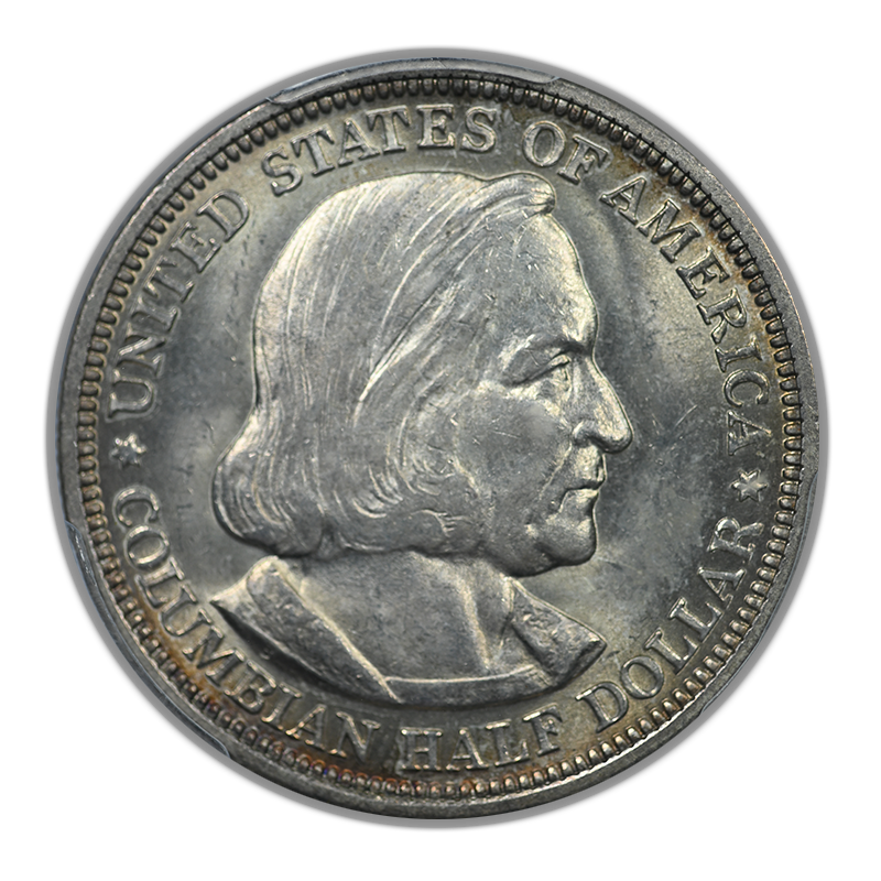 1892 Columbian Exposition Classic Commemorative Half Dollar 50C PCGS MS64