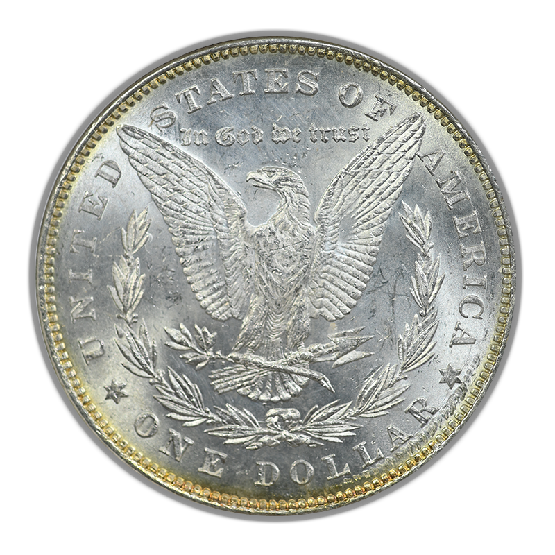 1878 7/8TF Morgan Dollar $1 ANACS Soapbox MS63 VAM-41C